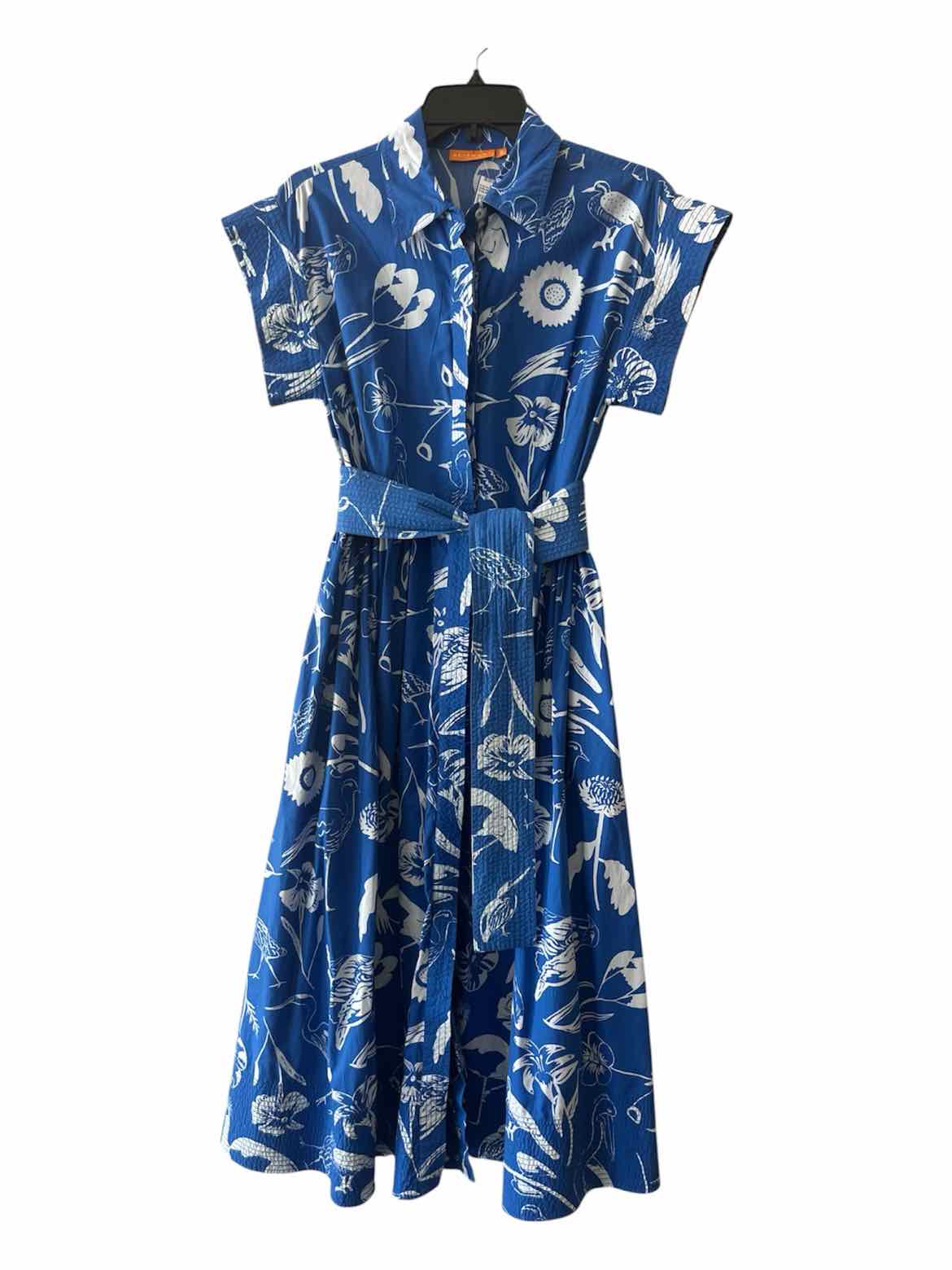 Oliphant Blue and White Size S Dress