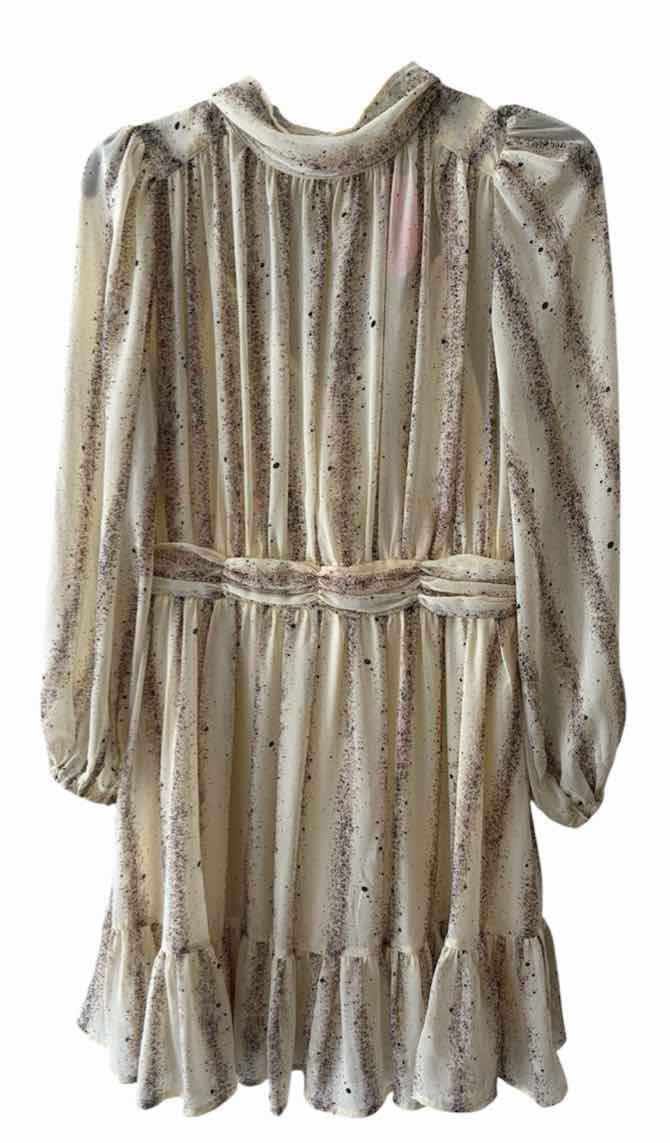 Entro Cream Multi Size S Dress
