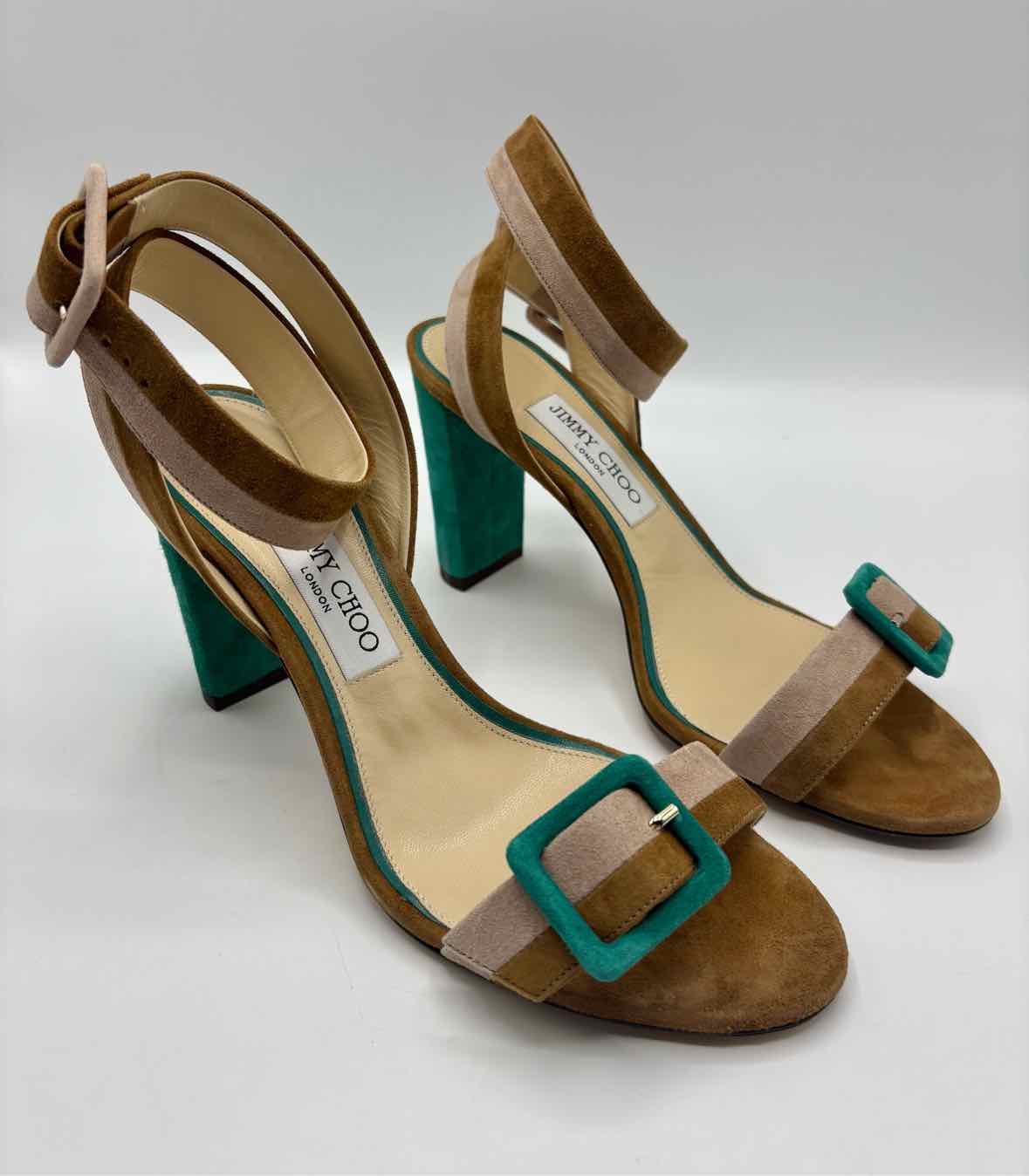 Jimmy Choo tan multi Size 39 1/2 Shoes