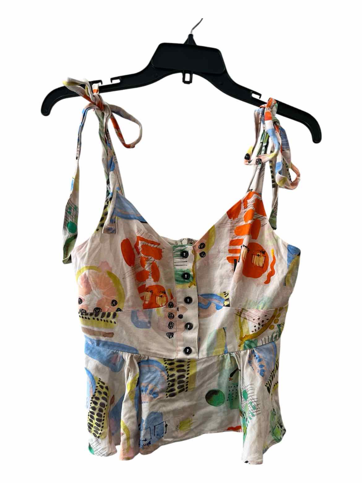 Hunter Bell Cream Multi Size 2 Tank Top