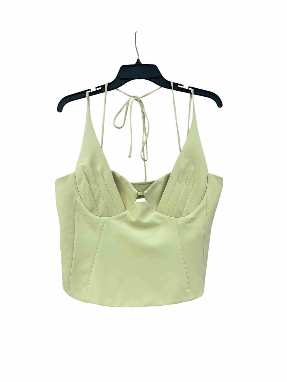 Jonathan Simkhai Butter Yellow Size 10 Blouse