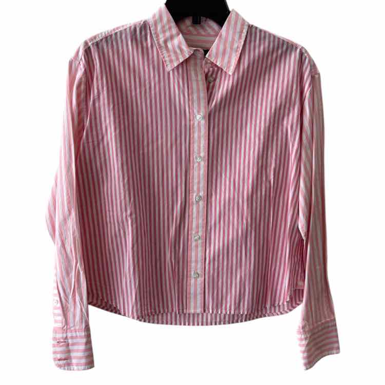 Talbots Pink Multi Size XS Shirt