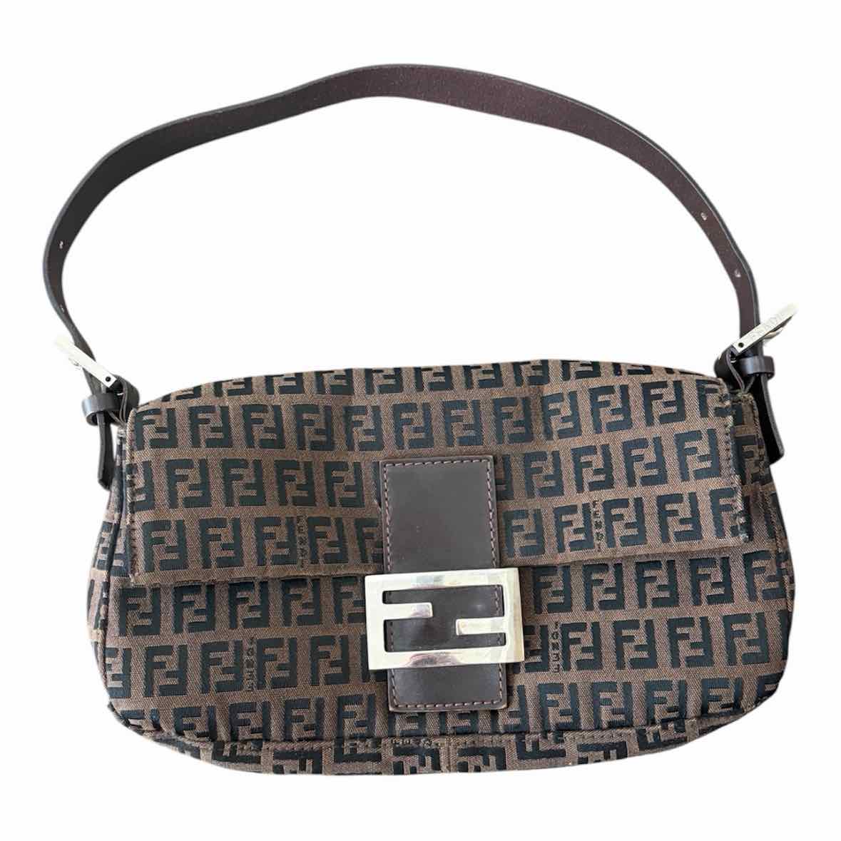 Fendi Brown and black Handbag