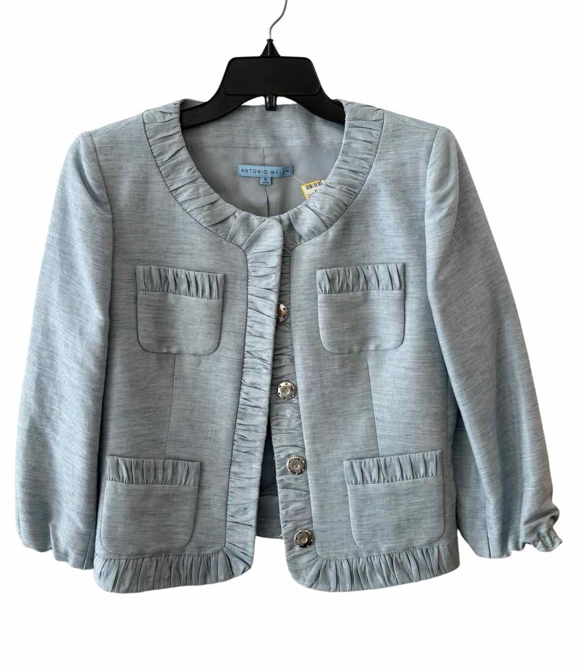 Antonio Melani Light Blue Size 6 Jacket