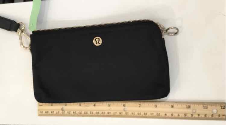 Lululemon Black and Gold Wallet