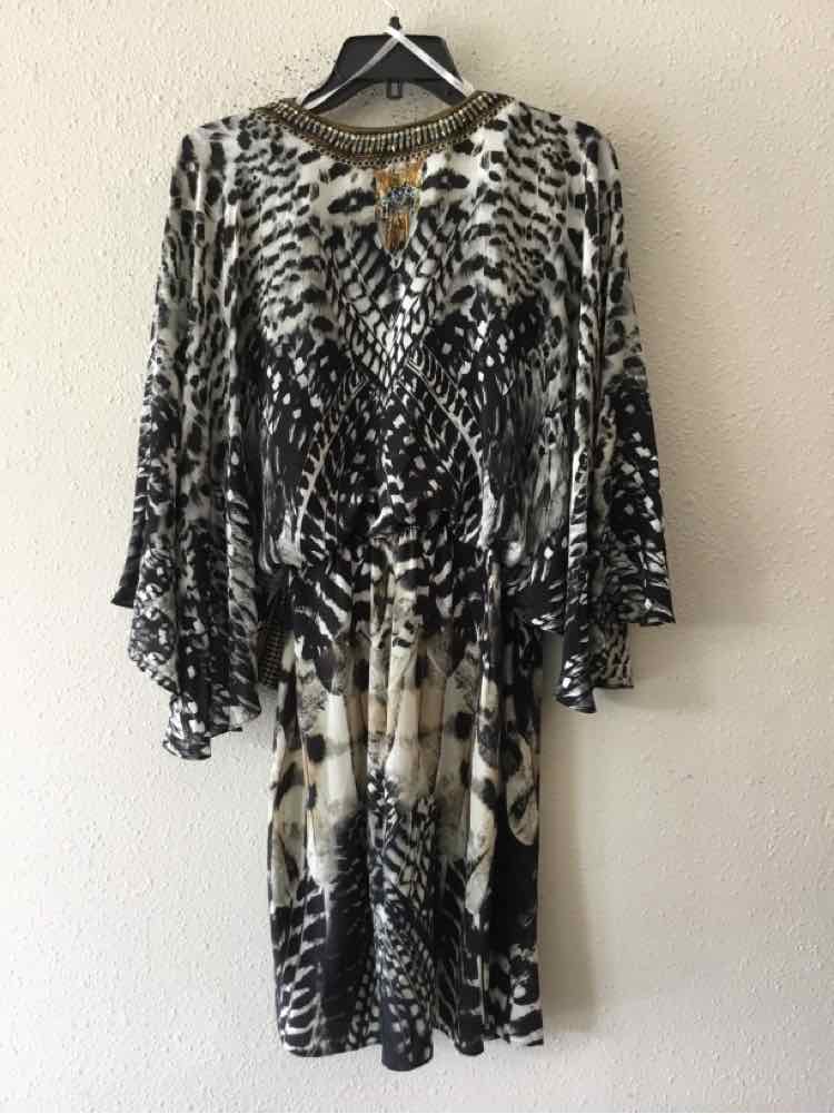 Camilla Black Multi Size S Dress