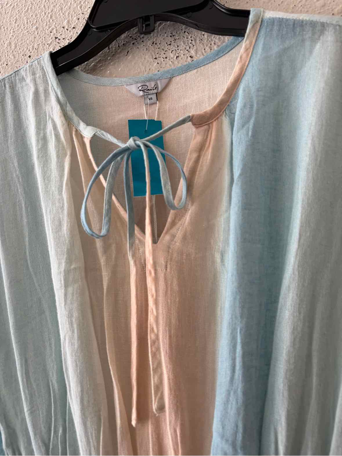 Rails Light Blue Multi Size XS Dress