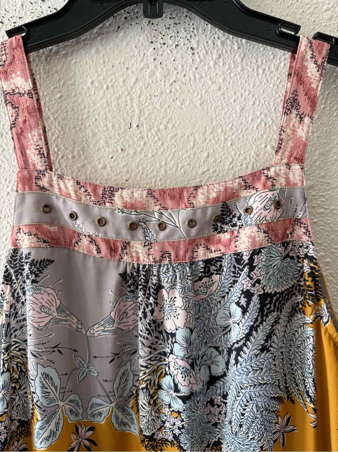 Tiny Grey & mustard multi Size S Dress