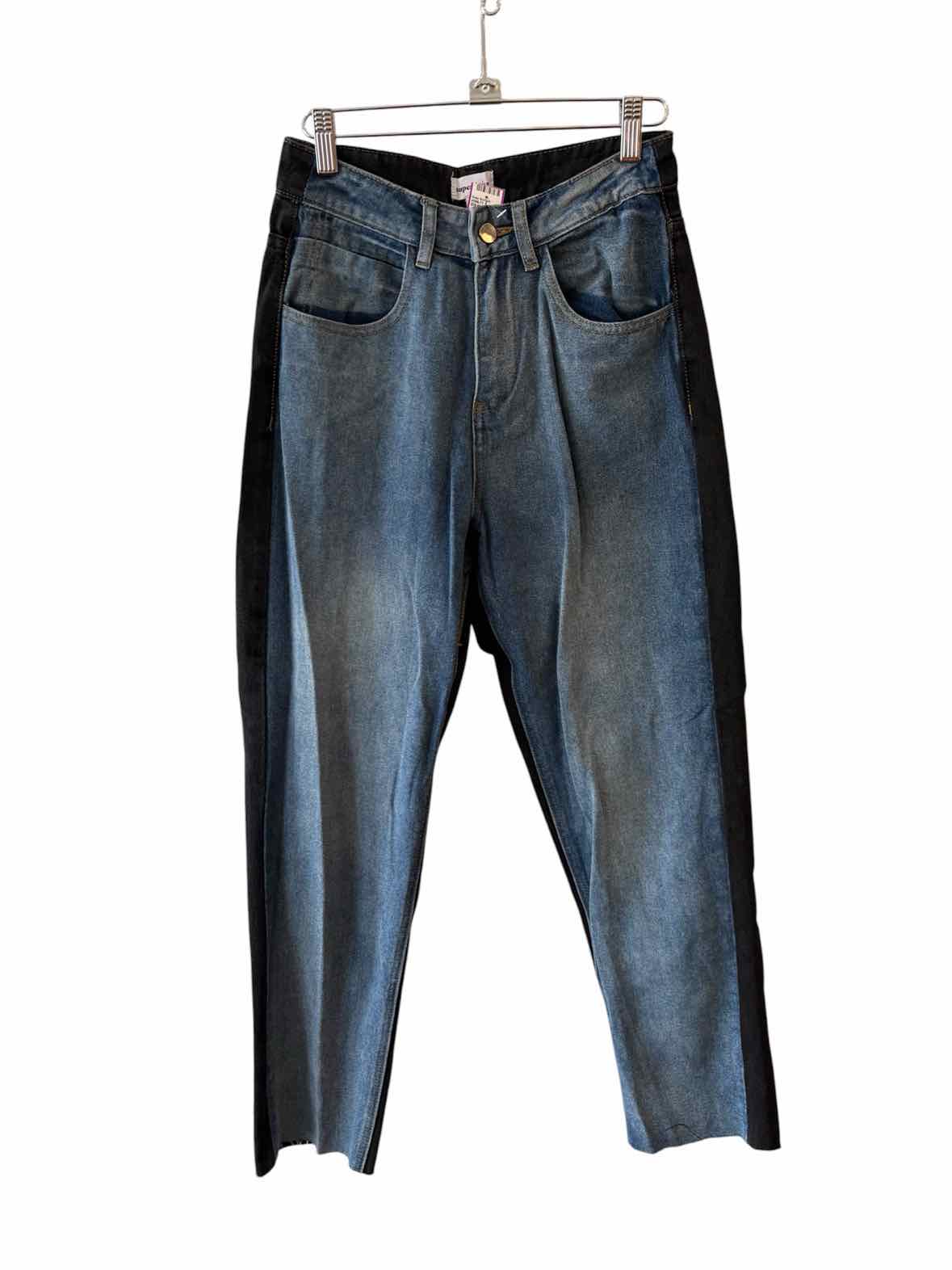 superdown Blue and Black Size S Jeans