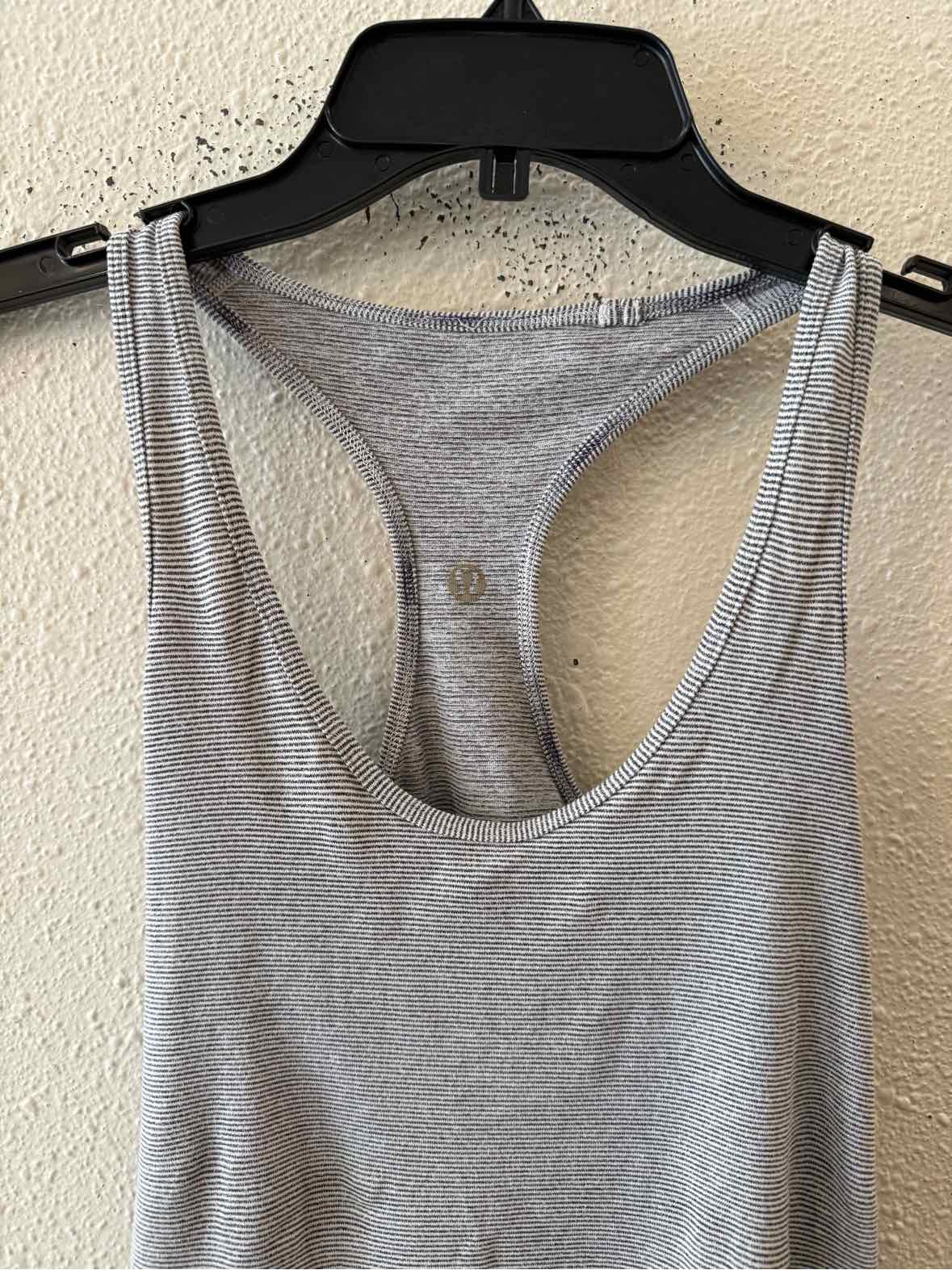 Lululemon Black & White Size No Label Tank Top