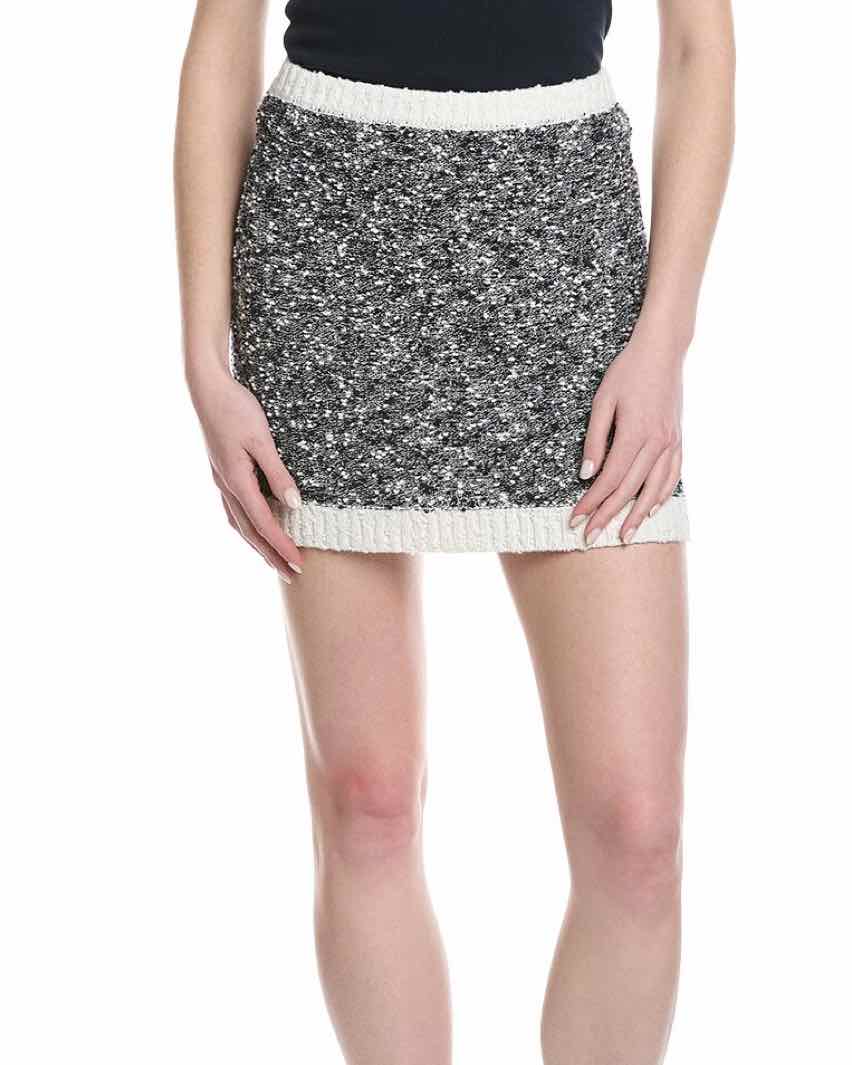 cinq a sept Navy & Ivory Size S Skirt