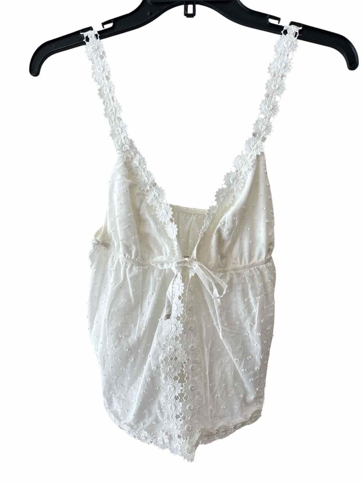 Peixoto White Size M Tank Top