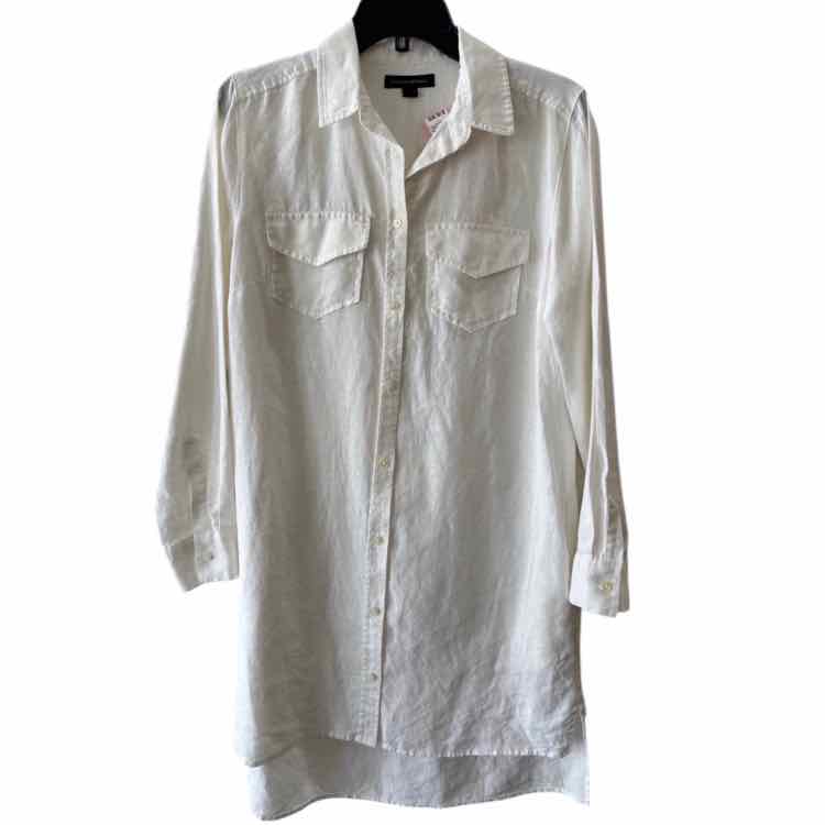 Banana Republic White Size 6 Dress