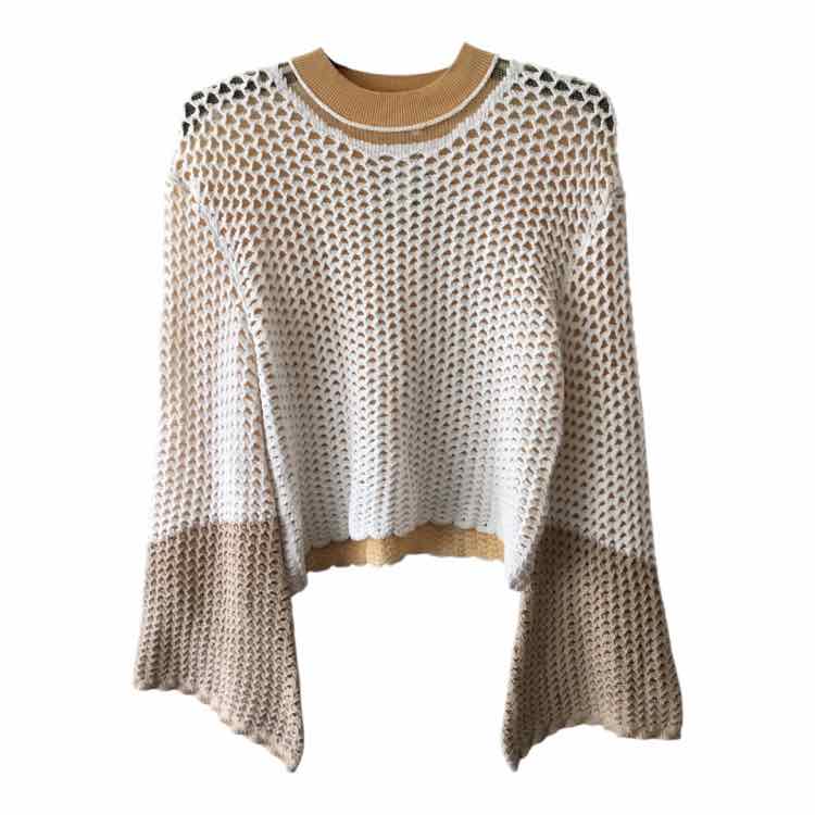 Chloe Yellow and white Size M Sweater
