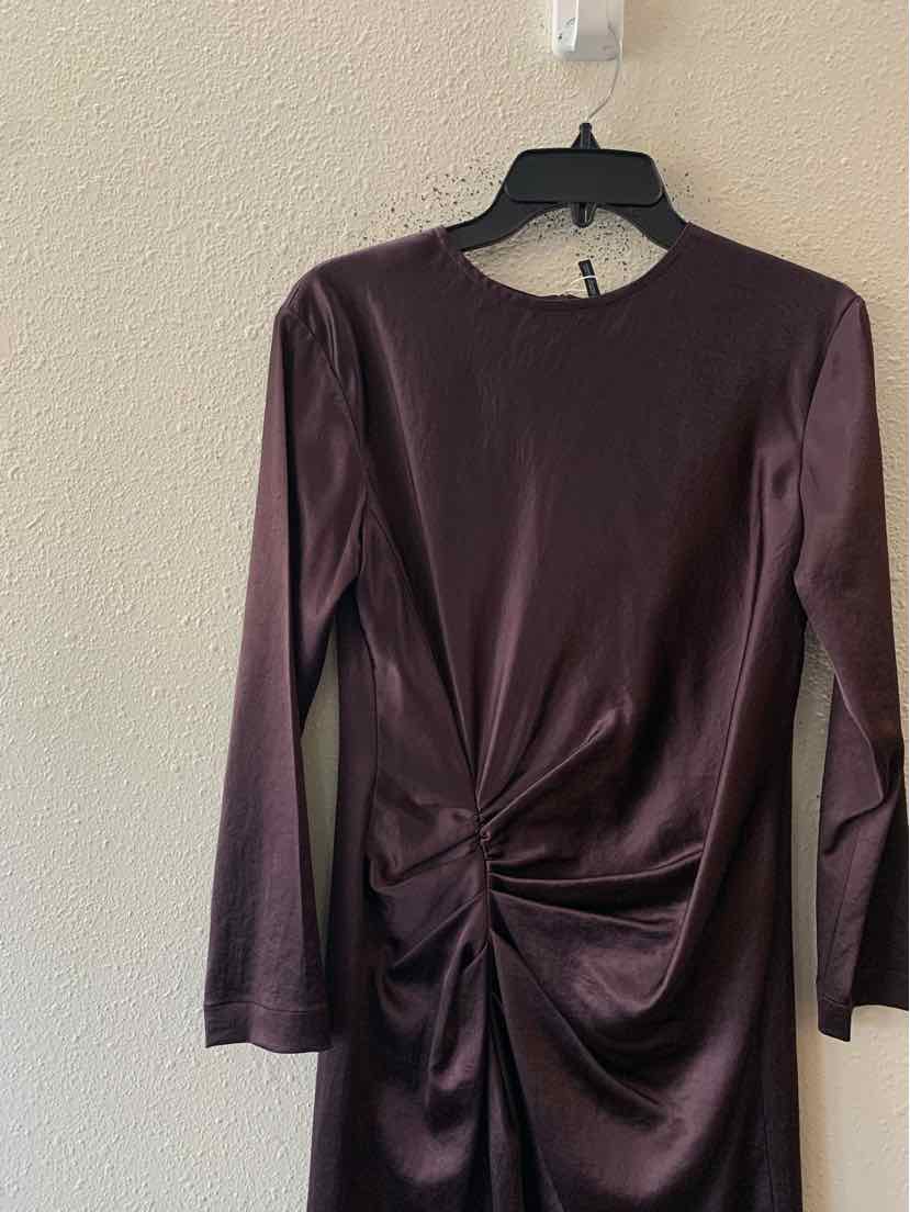 Helmut Lang Dark Purple Size 2 Dress
