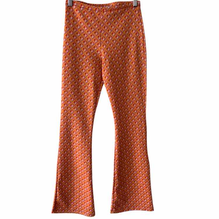 Zara Orange Multi Size S Pants