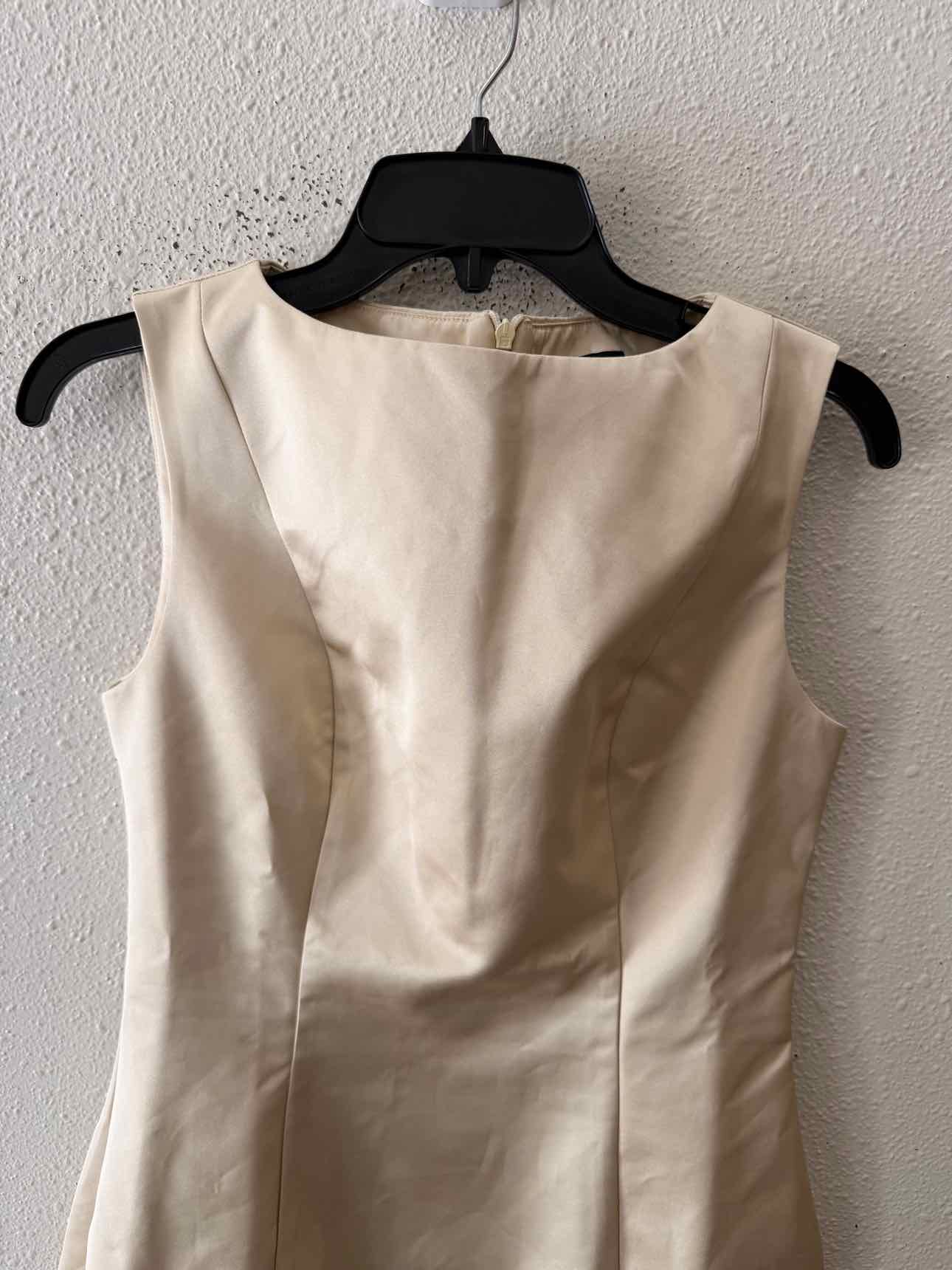 Pretty Little Thing Champagne Size 6 Dress