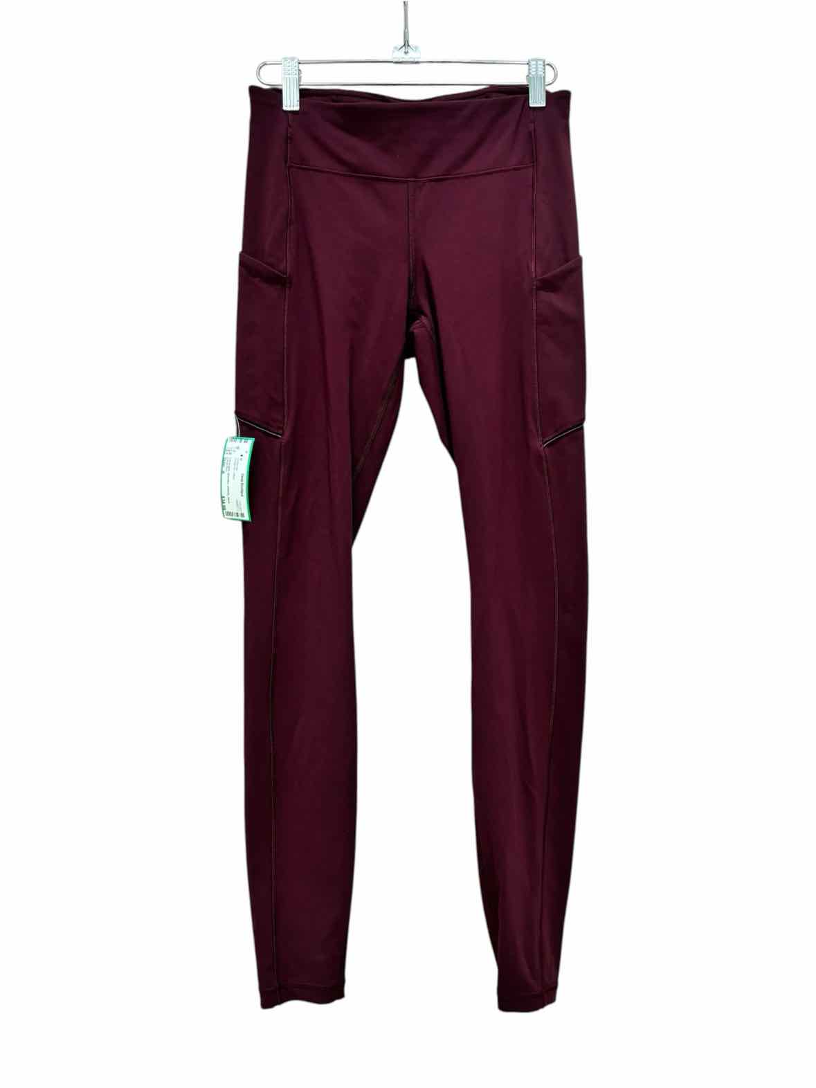 Lululemon Burgandy Size 6 Leggings