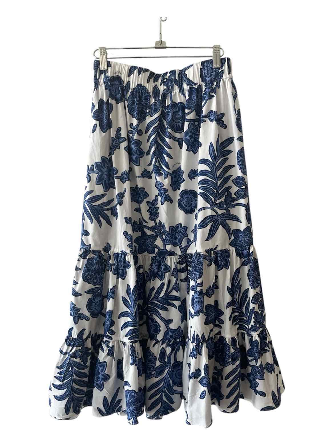 Cara Cara White and Blue Size S Skirt