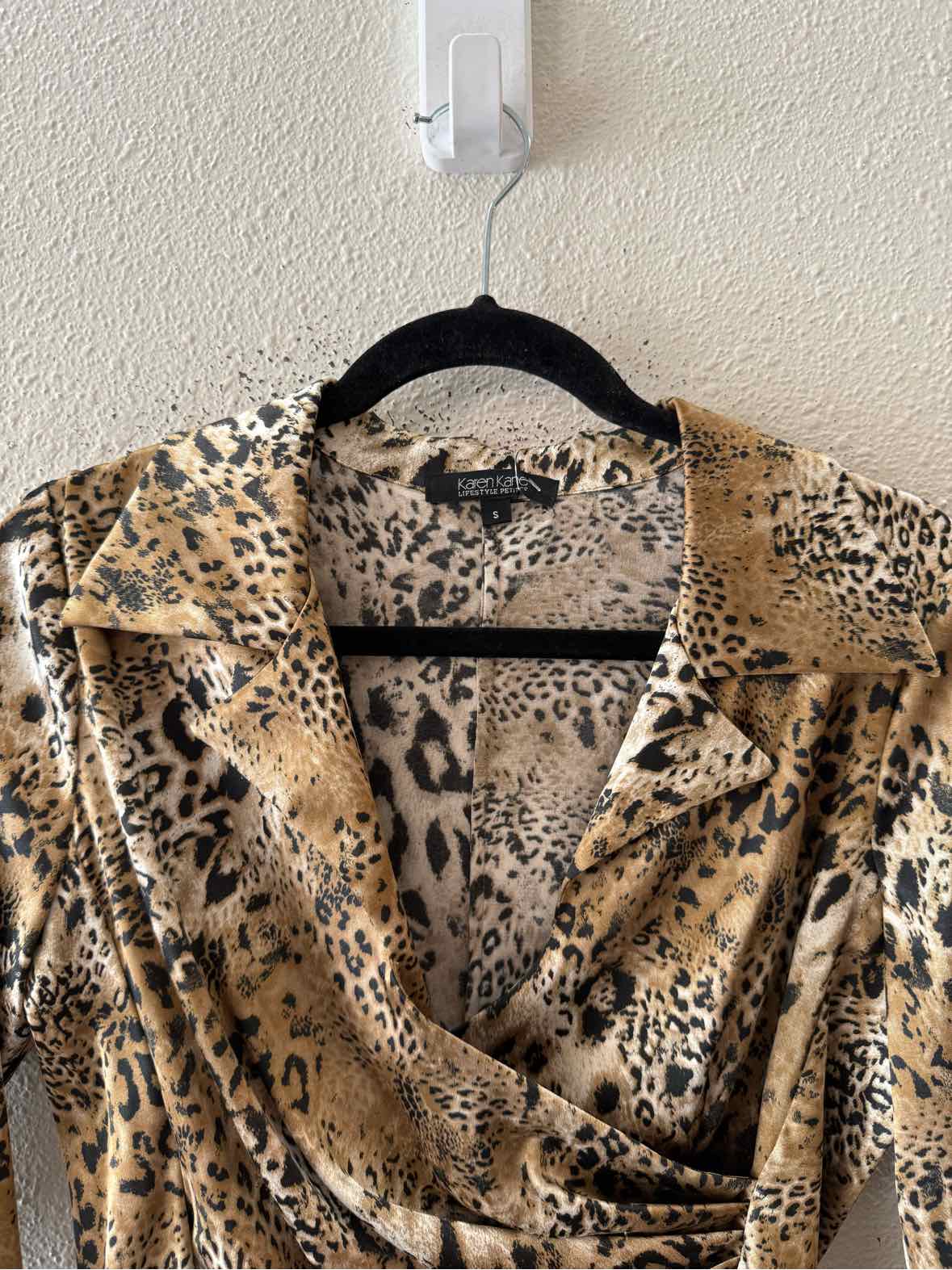 Karen Kane Brown and black Size S Shirt
