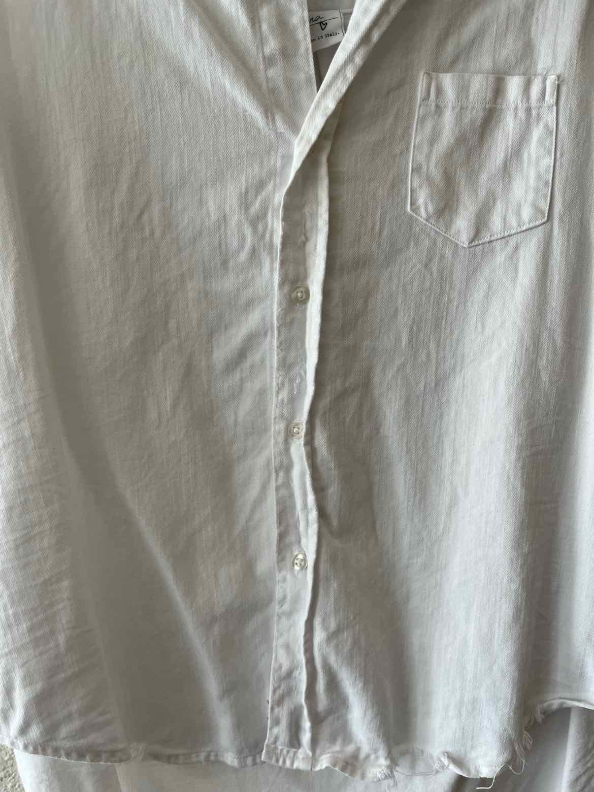 Frank & Eileen White Size S Tank Top
