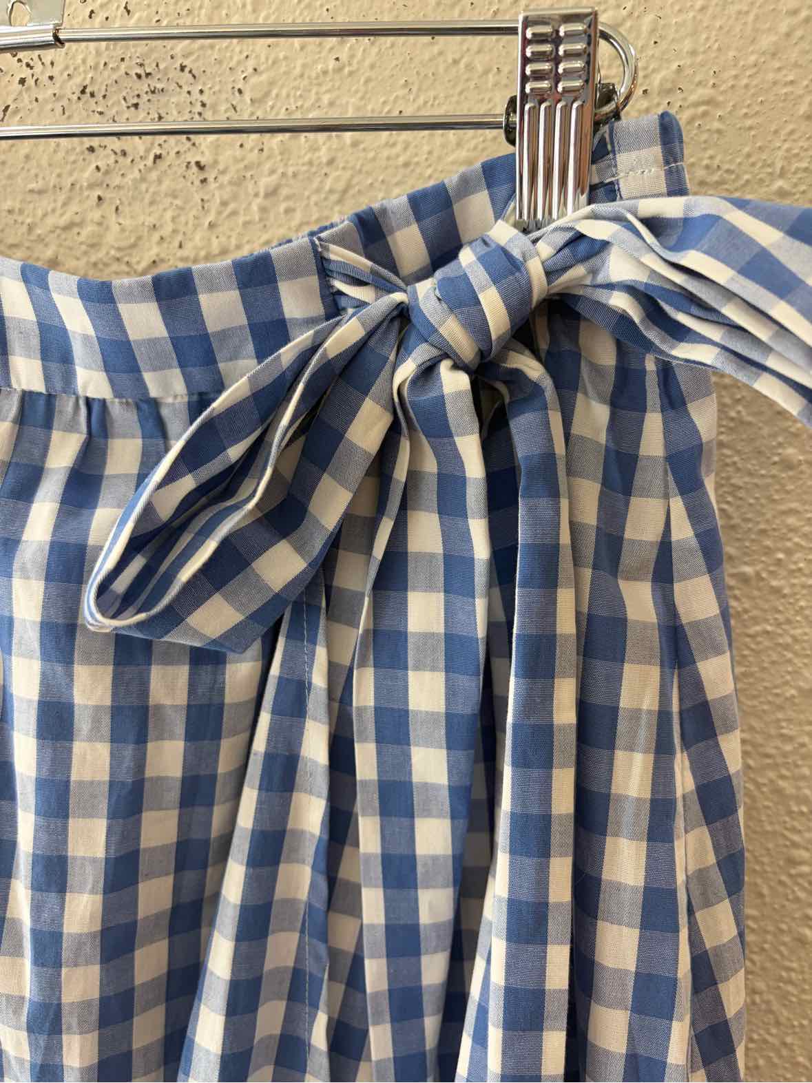 J Crew Factory Blue and White Size S Skirt