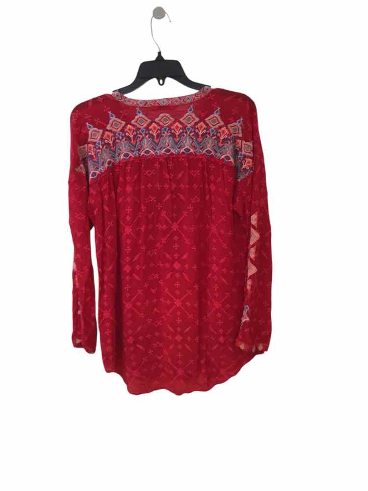 Johnny Was Red Size S Shirt