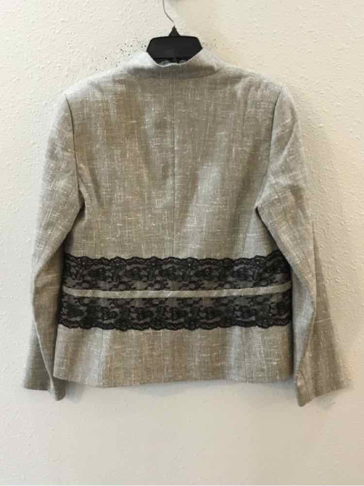 Escada Beige Multi Size 42 Blazer