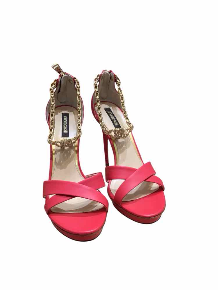 Roberto Cavalli Coral Size 41 Shoes