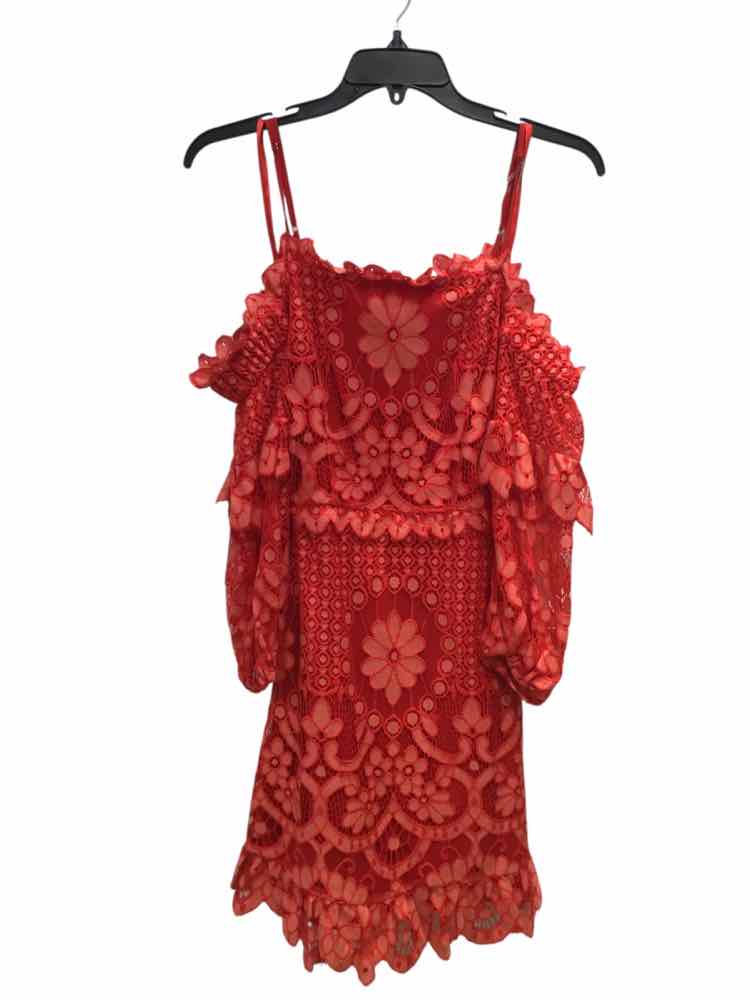 Parker Red Size 2 Dress