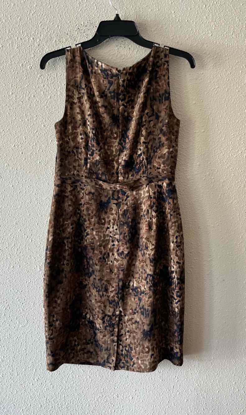 Elie Tahari Brown multi Size 6 Dress
