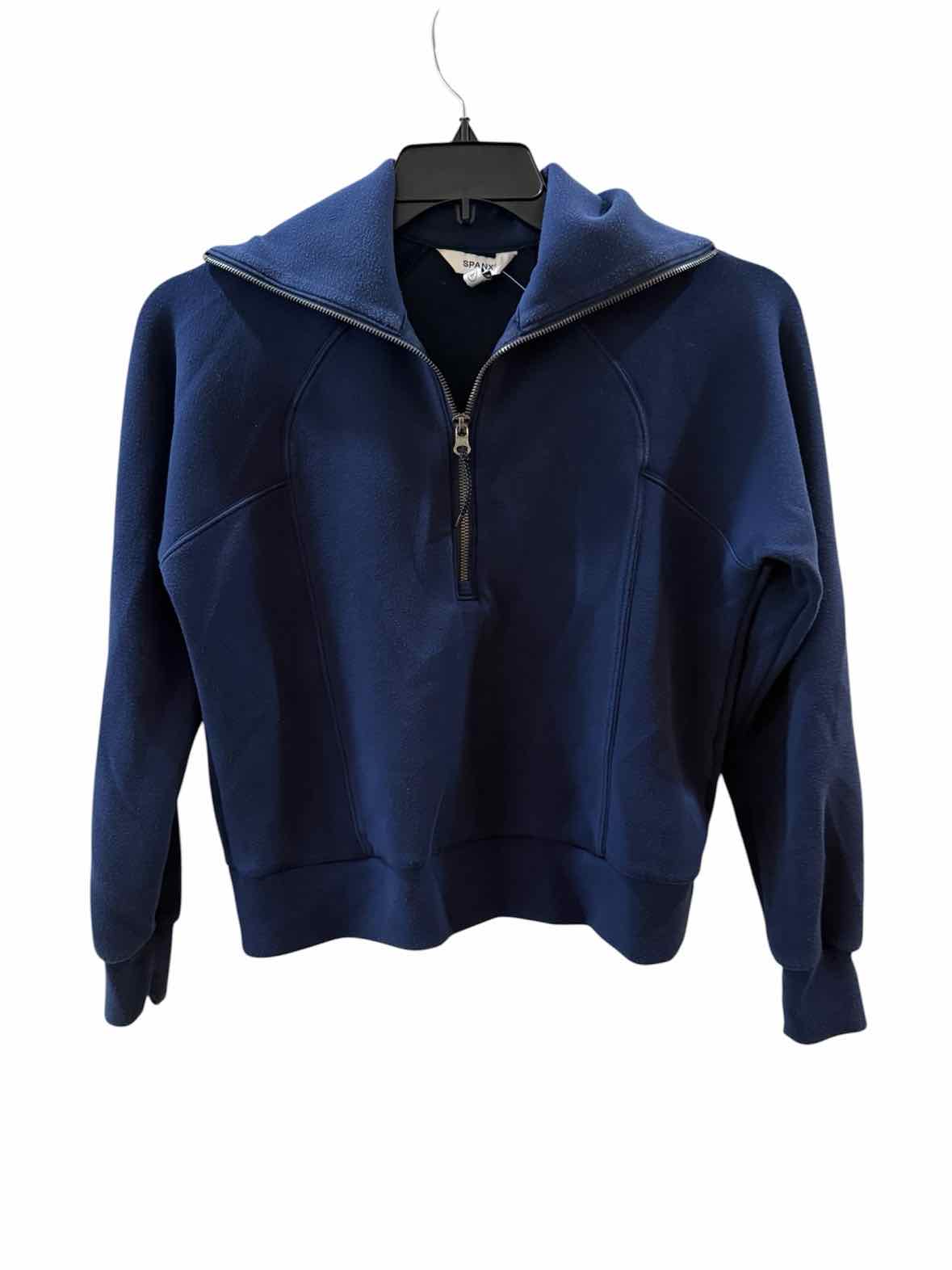 Spanx Navy Size XS Sweatshirt