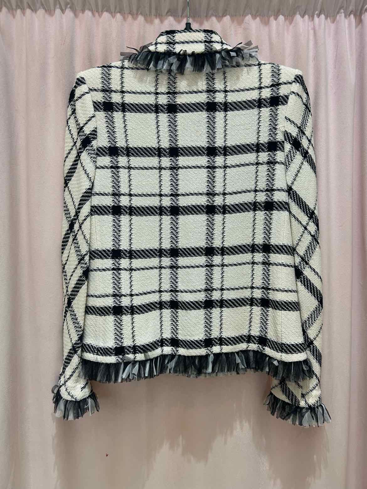 st john Black and white Size 2 Blazer