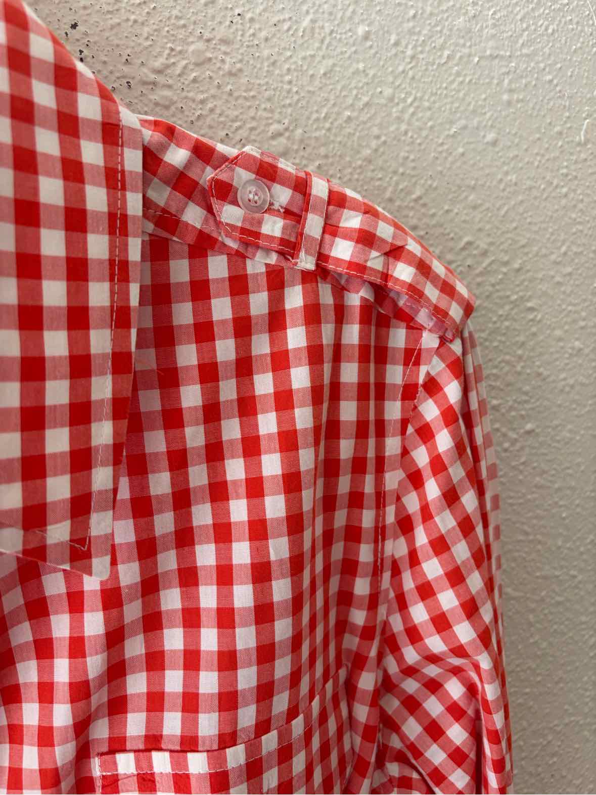 Its A Shirt... Red and white Size L Dress