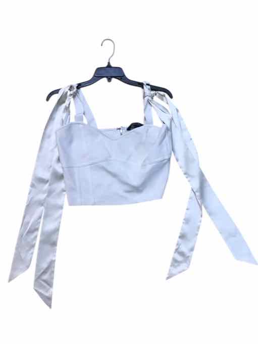 BCBGMax Azria White Size M Shirt