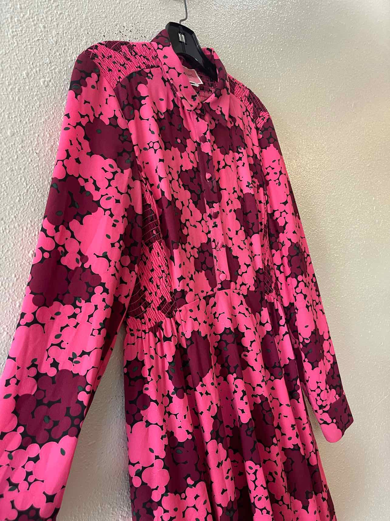 Kate Spade Pink and Burgundy Size 8 Dress