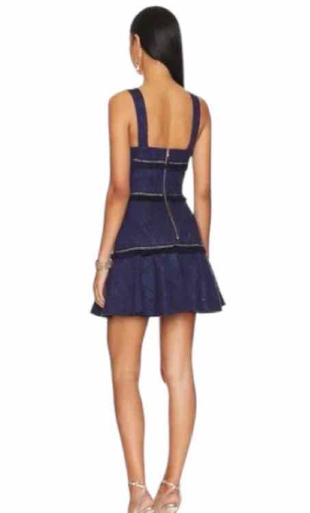 Amanda Uprichard Navy Blue Size XS Dress