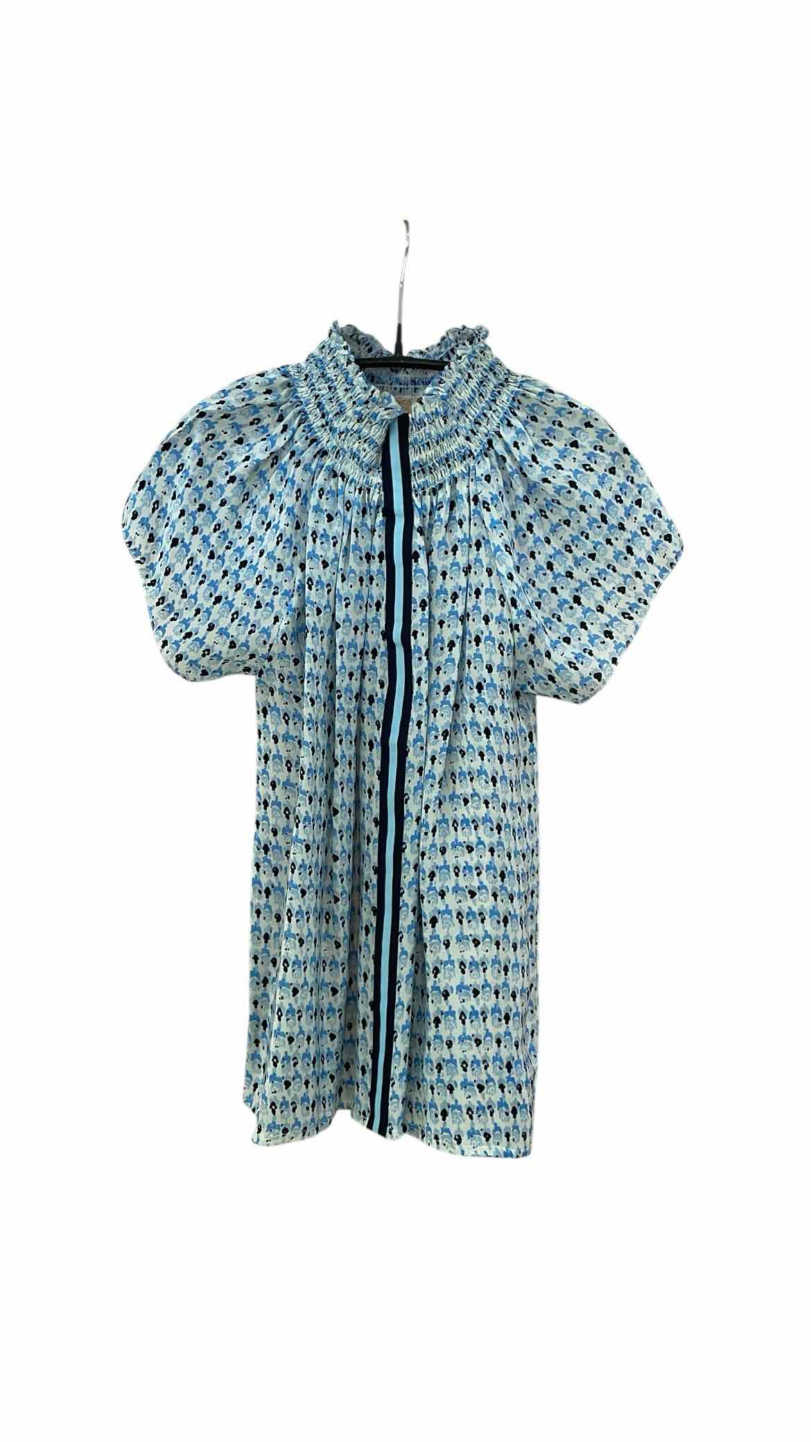 Rungolee White and Blue Size XXS Shirt