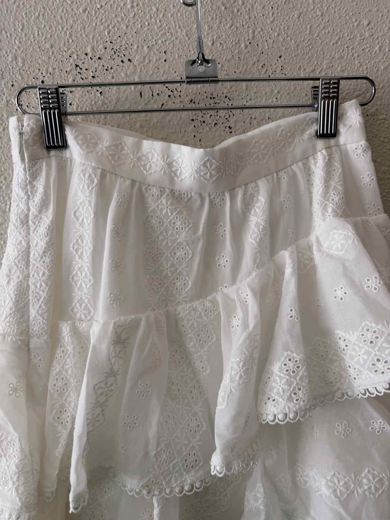 Pearl by Lela Rose Ivory Size 00 Skirt