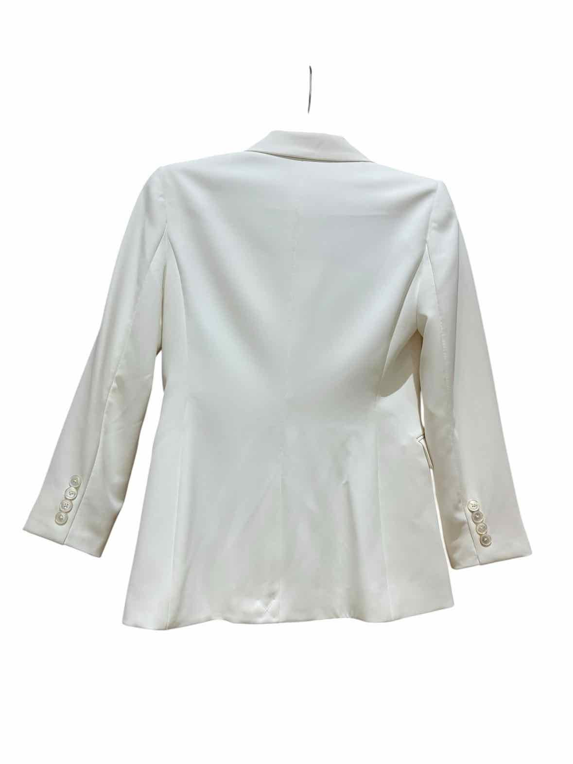 Brooks Brothers White Size 0 Blazer