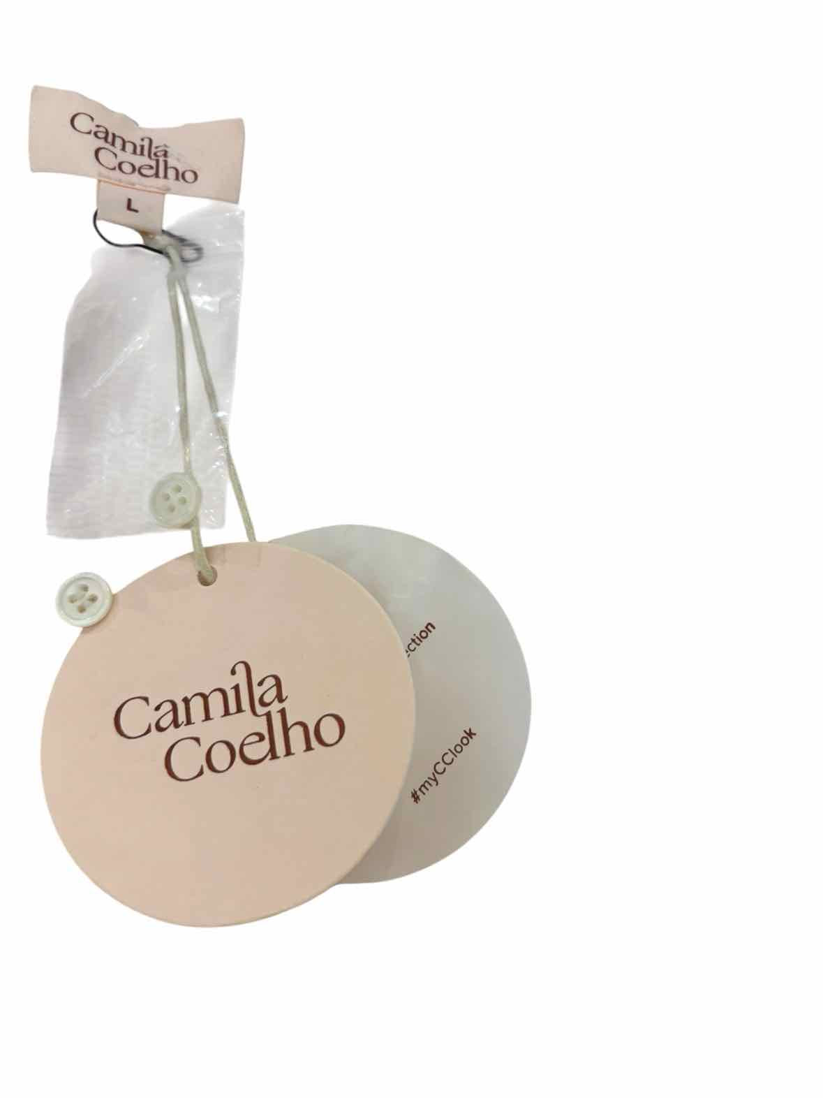 Camila Coelho Cream Size L Blouse