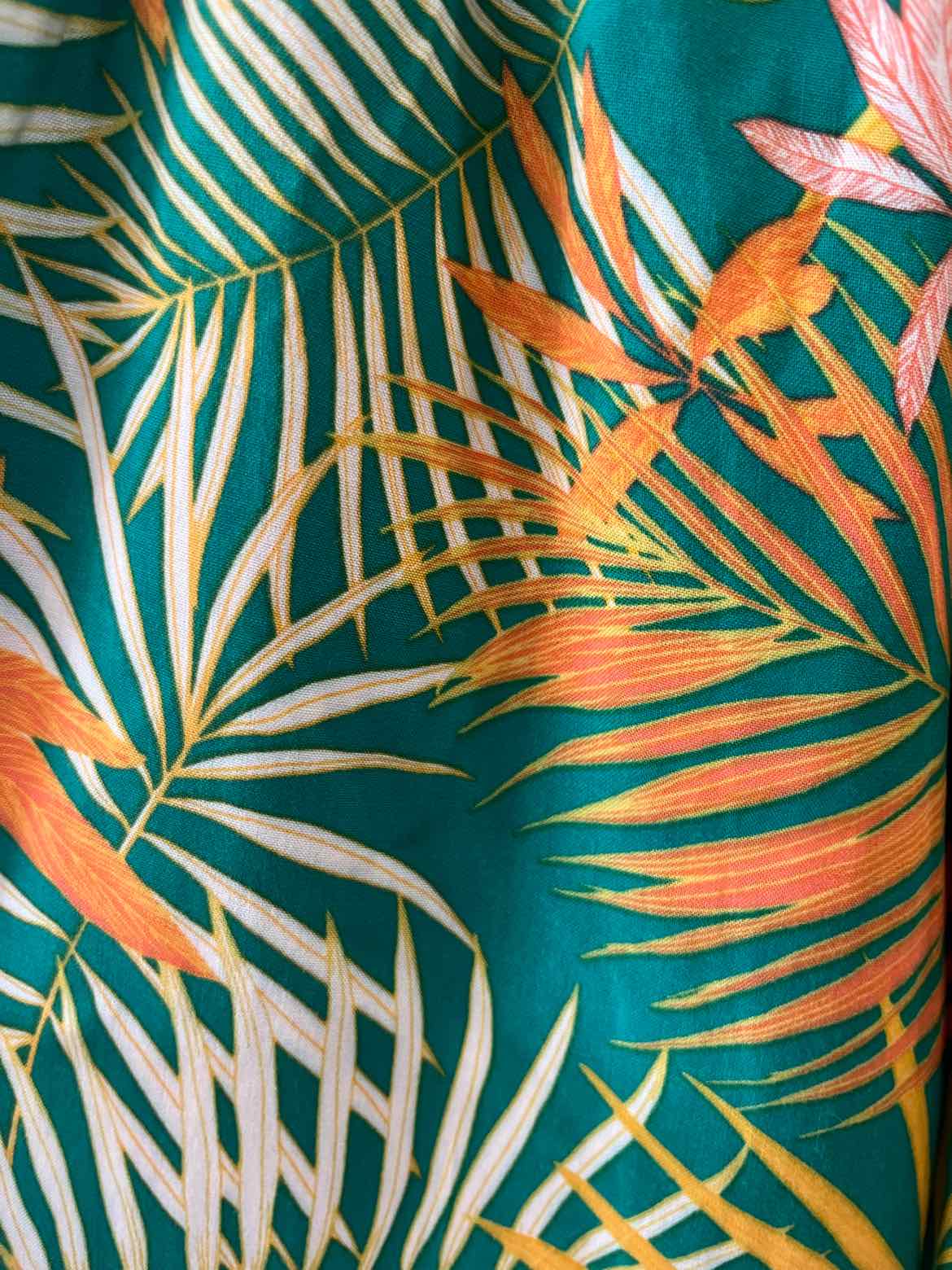 Betsey Johnson Green and Orange Size S Dress