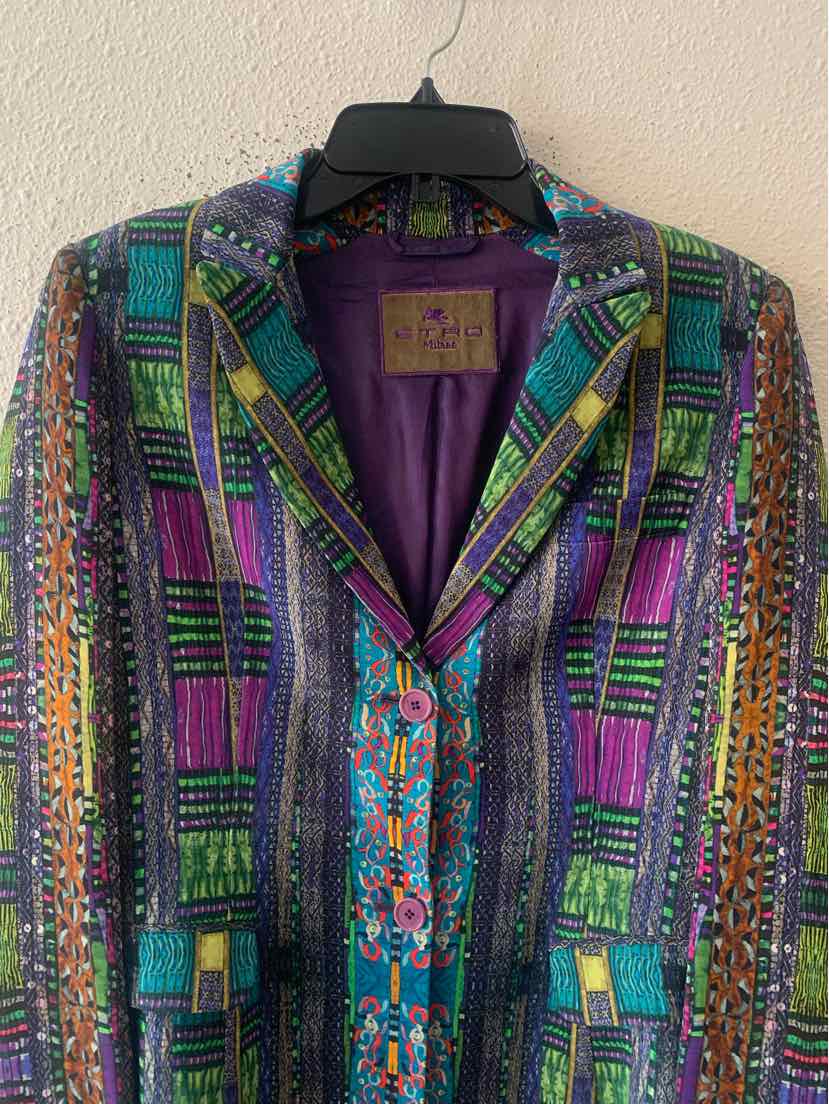 etro Multi Size 42 Blazer