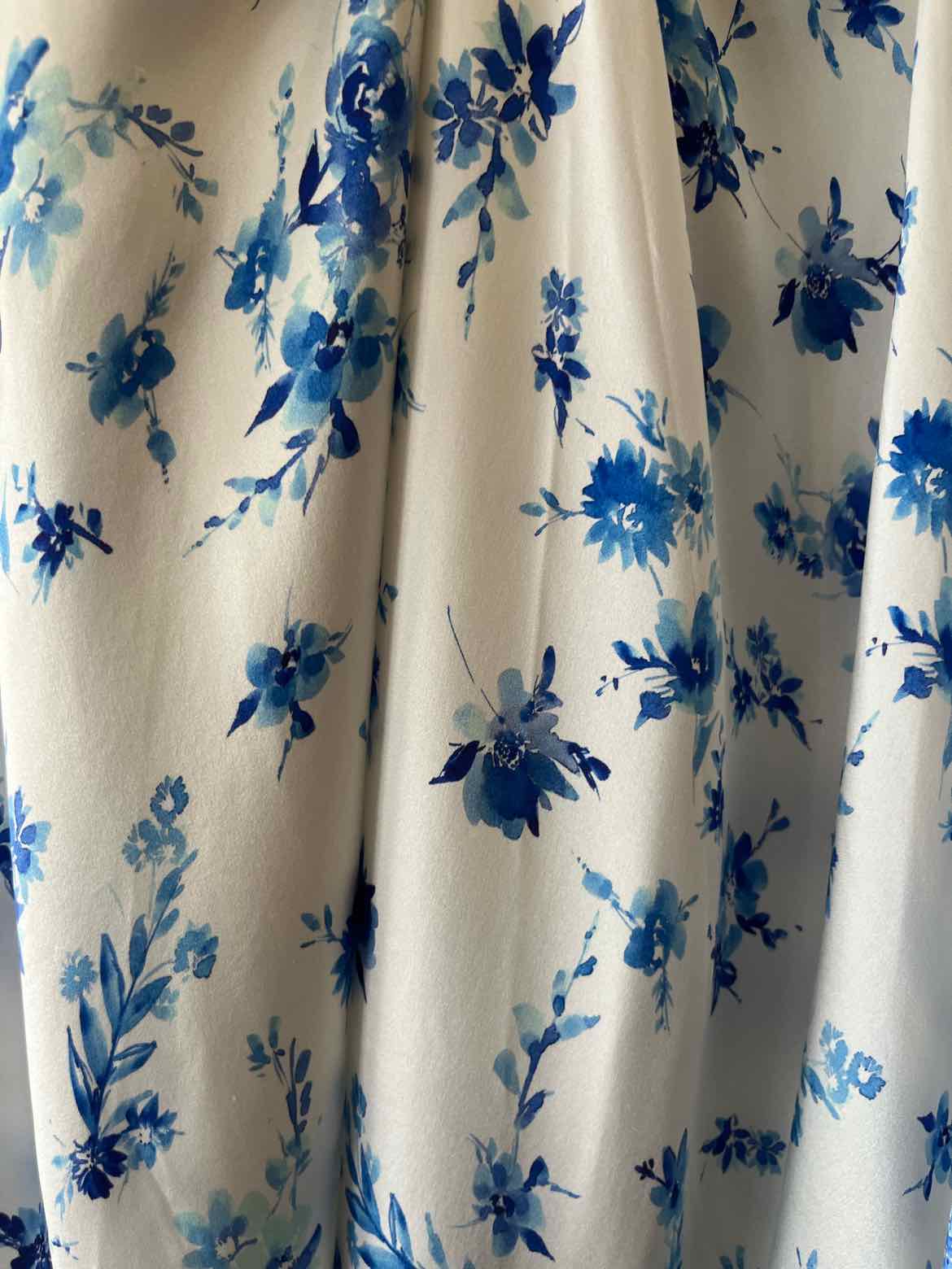 Cami NYC White and Blue Size M Dress