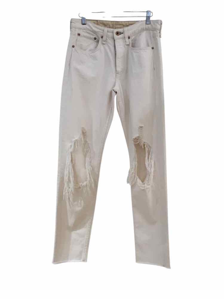 rag & bone Cream Size 24 Jeans