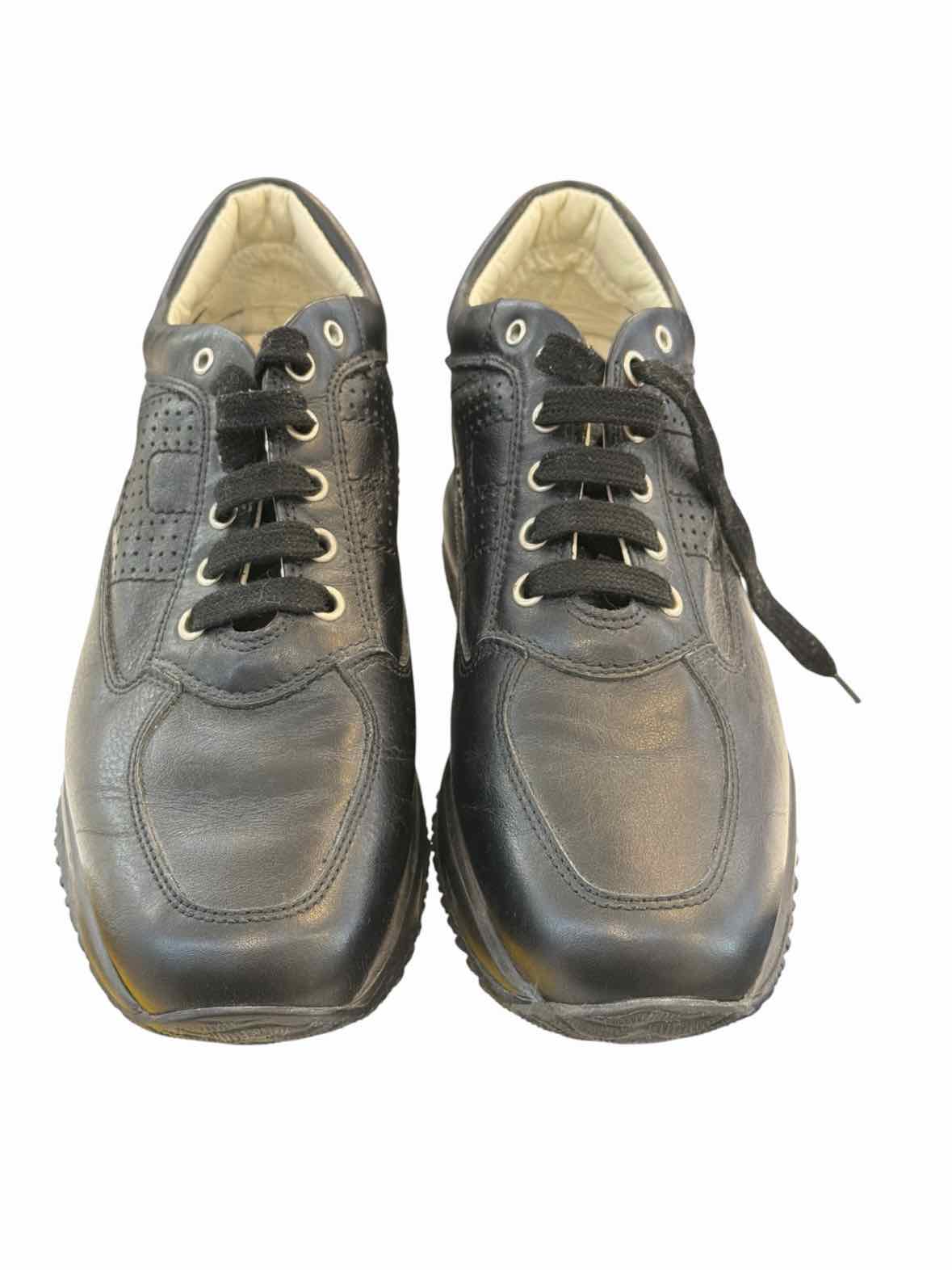 Hogan Black Size 38 Shoes