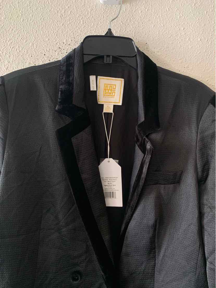Emily McCarthy Black Size XL Blazer