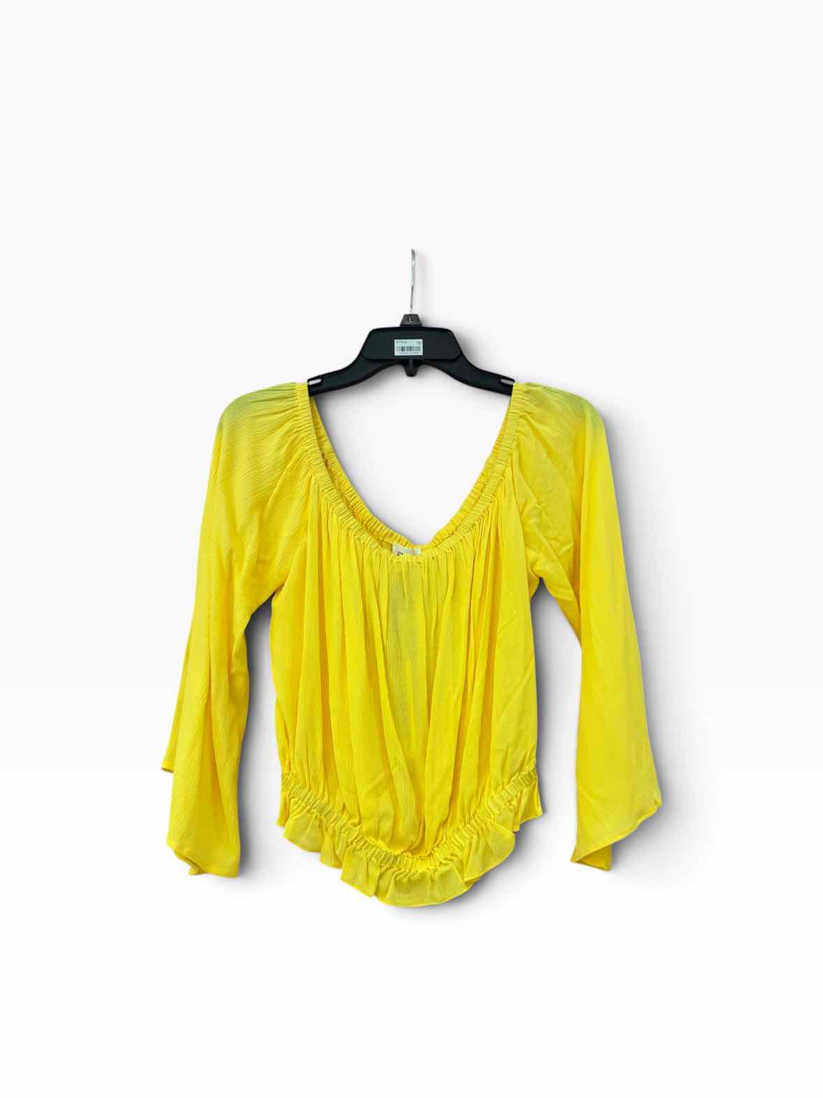 L'Agence Yellow Size M Shirt