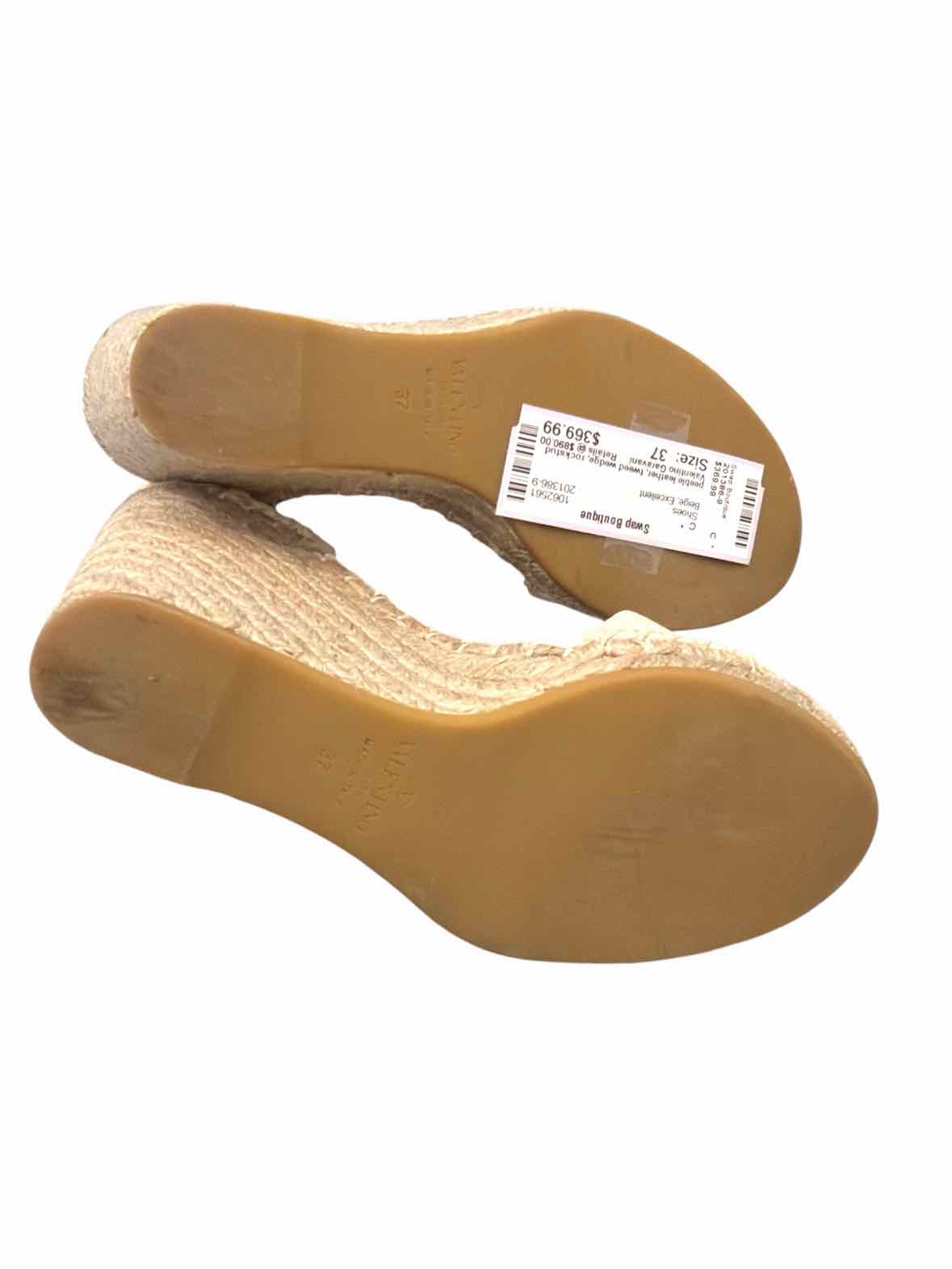 Valentino Garavani Beige Size 37 Shoes