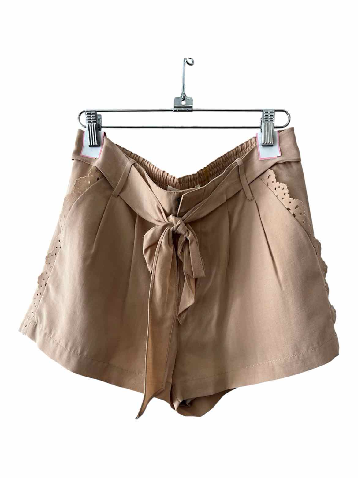 Rebecca Taylor Beige Size 6 Shorts